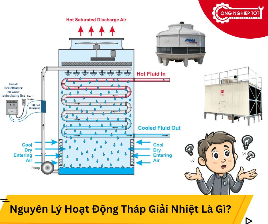 Nguyên Lý Hoạt Động Tháp Giải Nhiệt Là Gì?